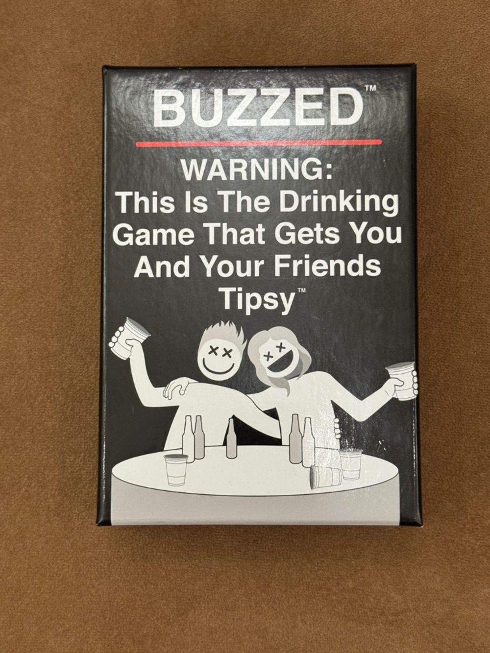 Drinking Game Card Set - Black by